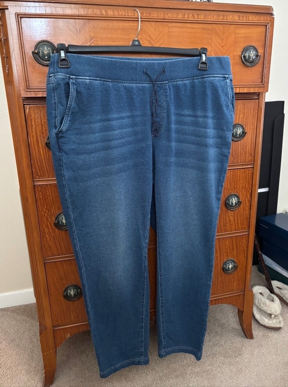 J. Jill Pure Jill Denim Slim Pull On Jean Pants Size Womens 2x